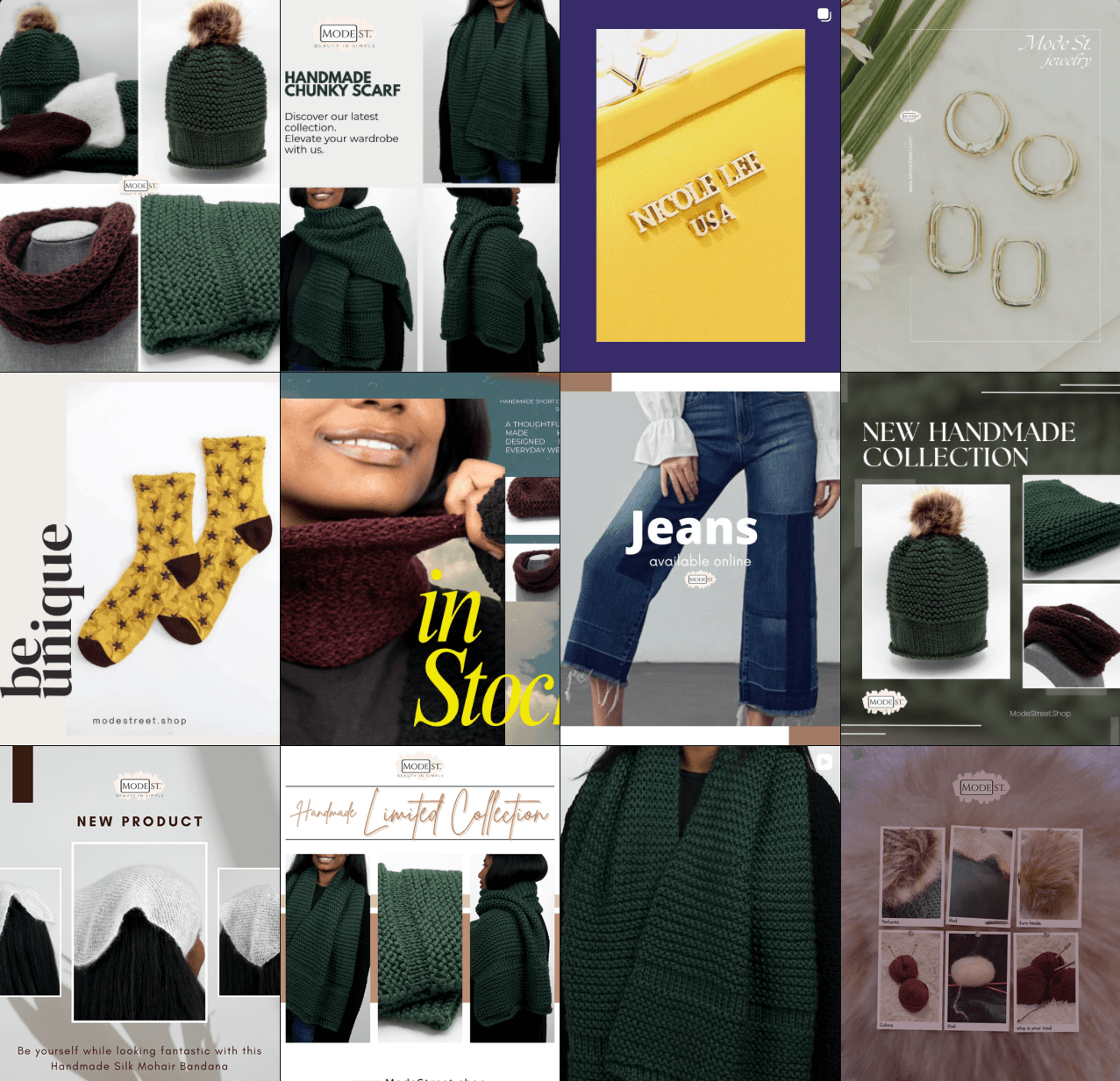 Social Media for Mode St.